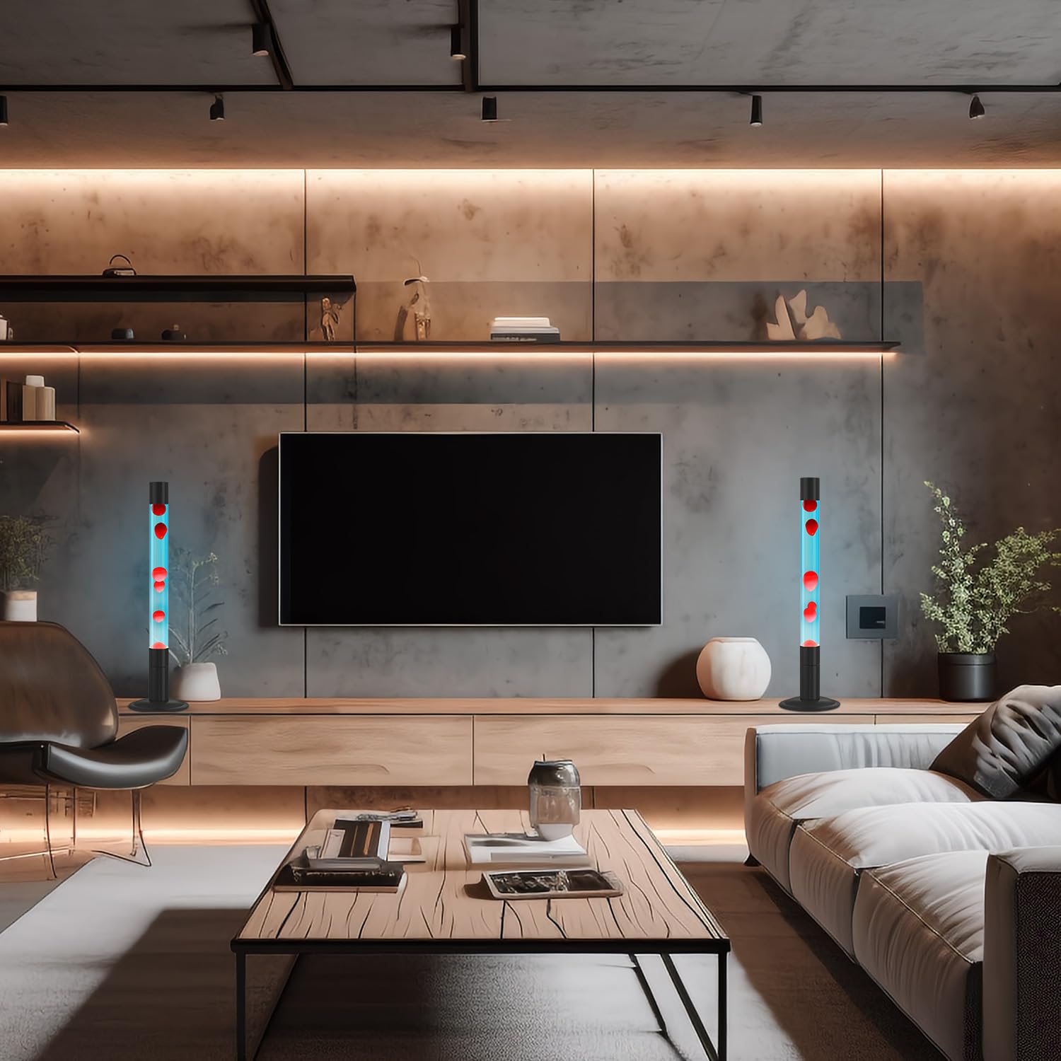 magma ライト Kyzfy 59-Inch Liquid Motion Lamp,Magma Lamp, Mood Relaxation